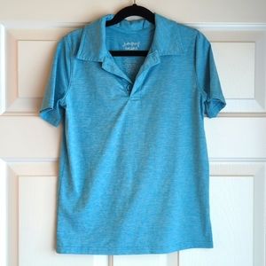 3/$15 - Jumping Beans Boys Size 8 Collared Activewear Shirt